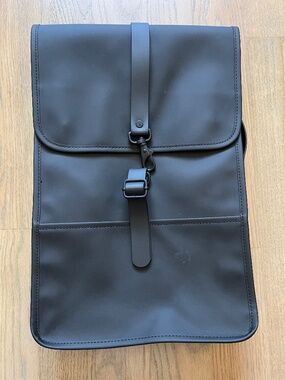Rails Black Backpack Lightweight Everyday Bag